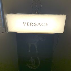Versace, Bulgari, Tiffany , Coach , Prada, Vogue , Burberry, Ralph Lauren 2ft x 7in LED Plaque