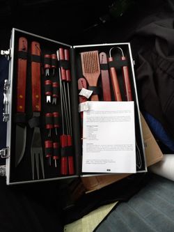 Barbecue Grill Set New In Box 