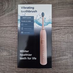 Pink Vibrating Toothbrush