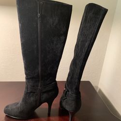 Suede Dressy Boots