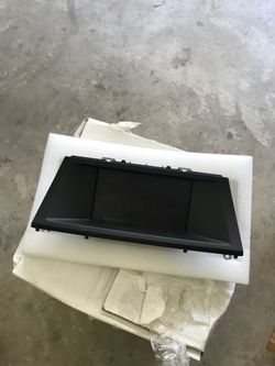 2008 BMW X5 dashboard screen
