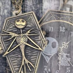 New Nightmare Before Christmas Jack Skellington Pocket Watches 40 each SHIPPING AVAILABLE