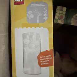 Lego  Botanical Vase Flower Brick Pattern 