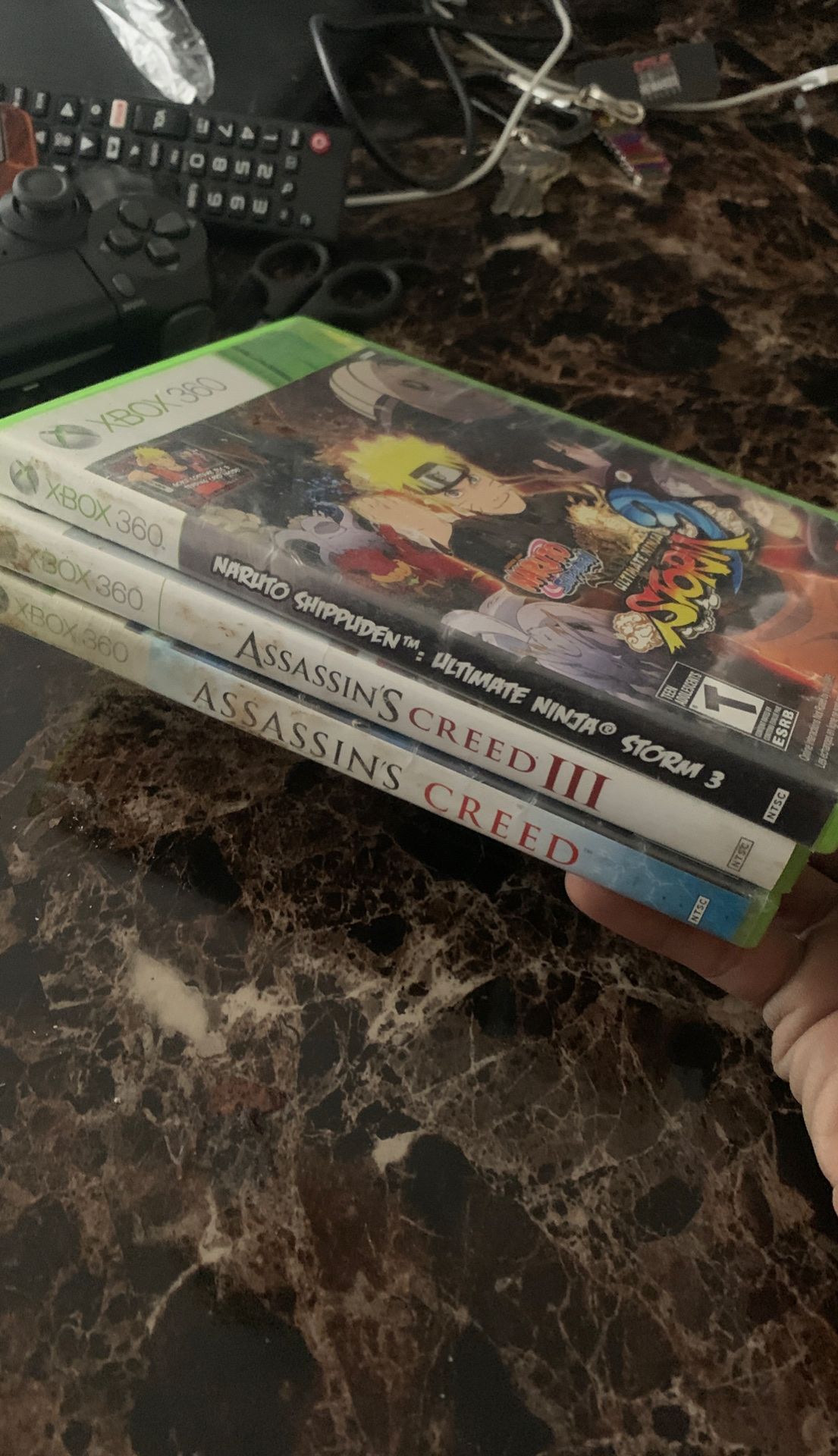 3 Xbox 360 games