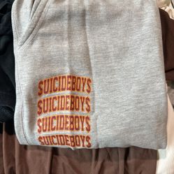Suicide boys Grey Jogger sweats