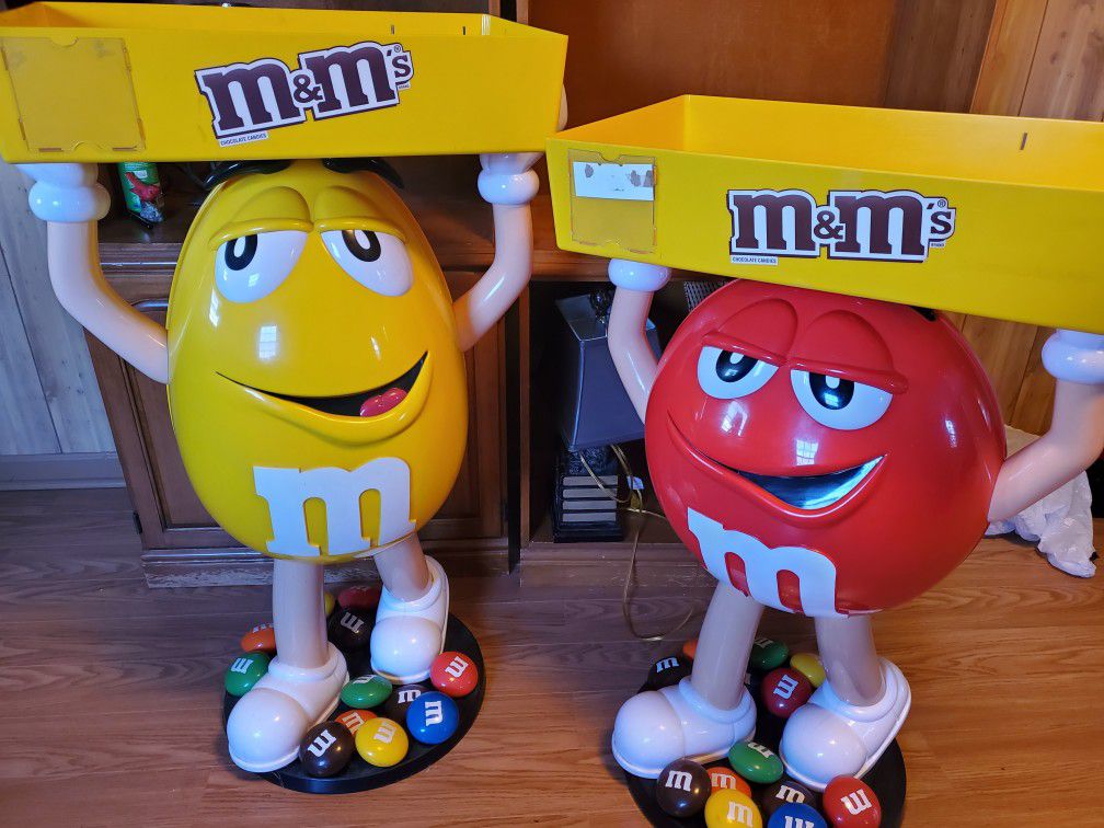 M&M collectible stands