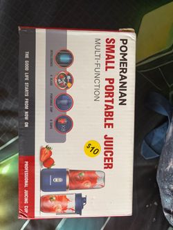 Small portable juicer