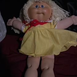 Blond Cabbage Patch Doll