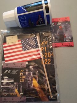 Formula ! USA Grand Prix Miscellaneous