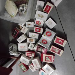 Assortment Of Hallmark Collectible Ornaments