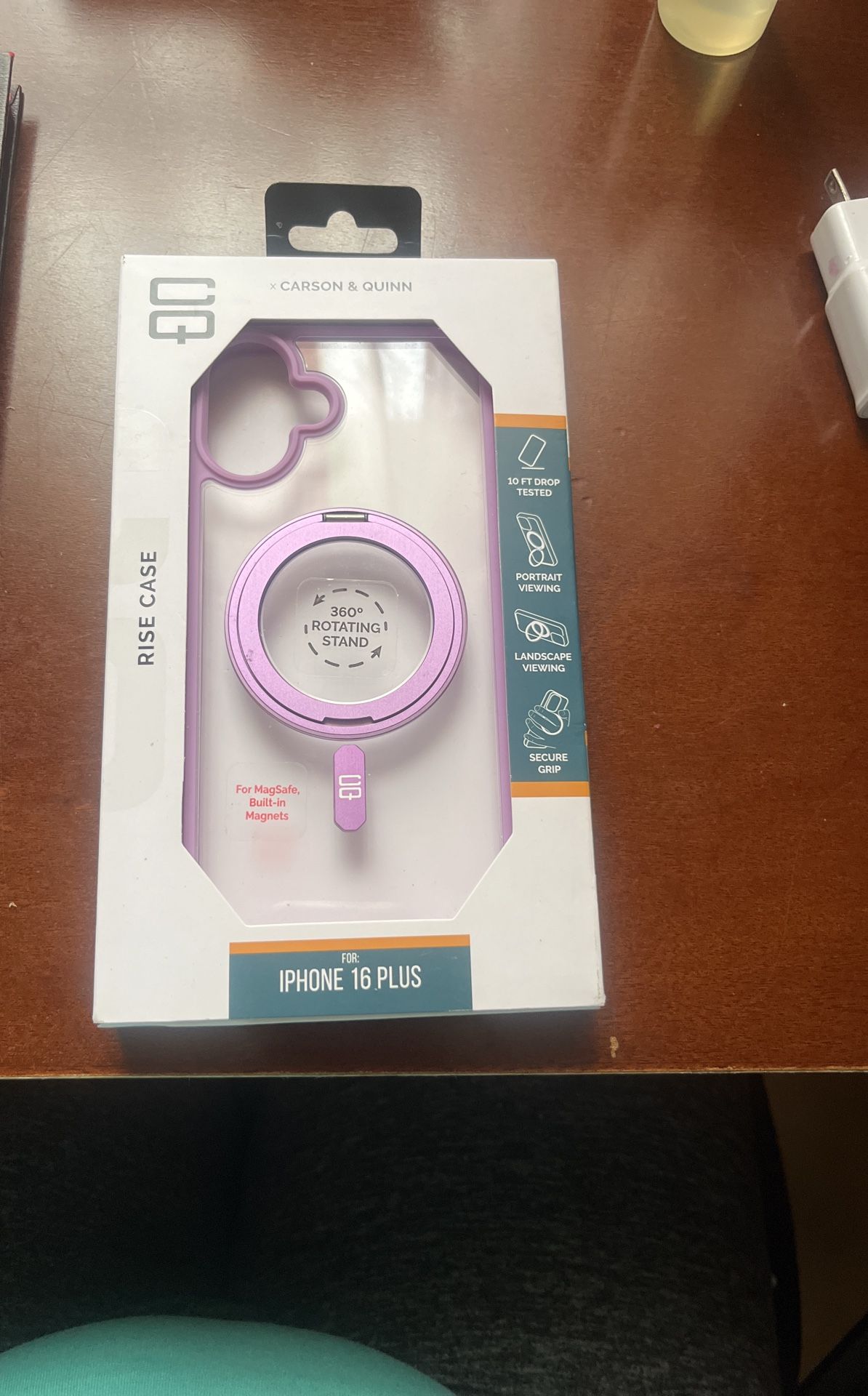 Carson & Quinn iPhone 16 Plus Case Lavender Purple