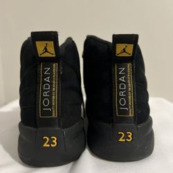 Size  3 - Jordan 12 Retro Mid Black Taxi