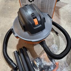 RIDGID 6 Gal. 3.5 Peak HP NXT Shop Vacuum Wet Dry Vac with General Debris Filter, Locking Hose NEW