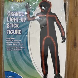 Light Up Stick Figure Halloween Costume