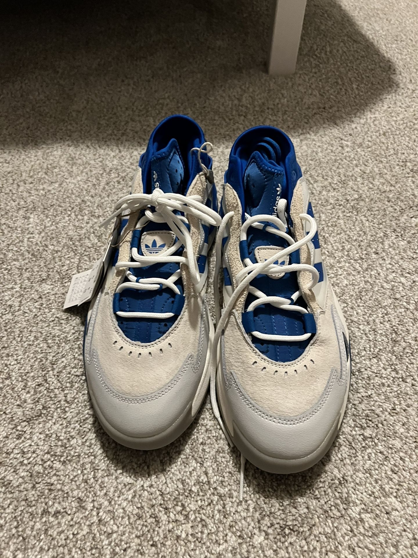 Adidas Originals Streetball II White Blue Bird GX9685 Basketball Shoes Sneakers