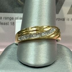Diamond Wedding Band