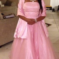 Pink Princess Style Dress