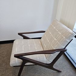 Fabric Accent Chair-Swaxon $599