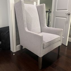 Beautiful Fabric Grey Chair
