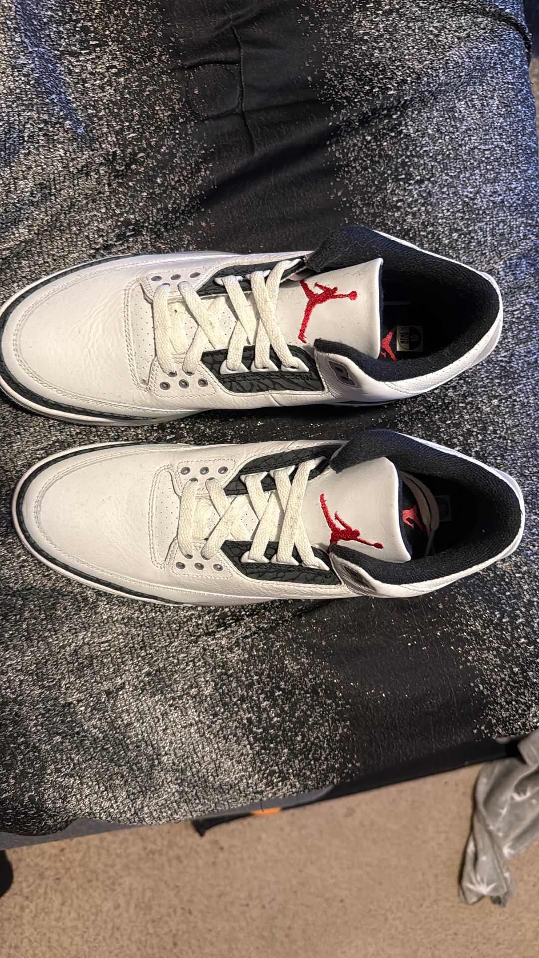 Jordan 3 Retro White Cement - Size 10 Men’s