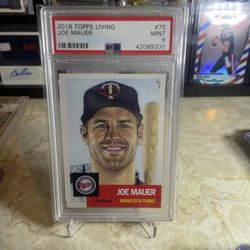 Joe Mauer PSA 9