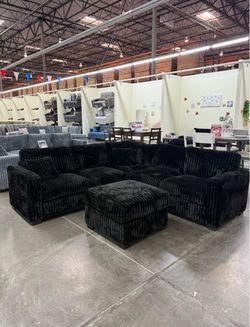 Brand New L-Shaped Sectional - Financing Available