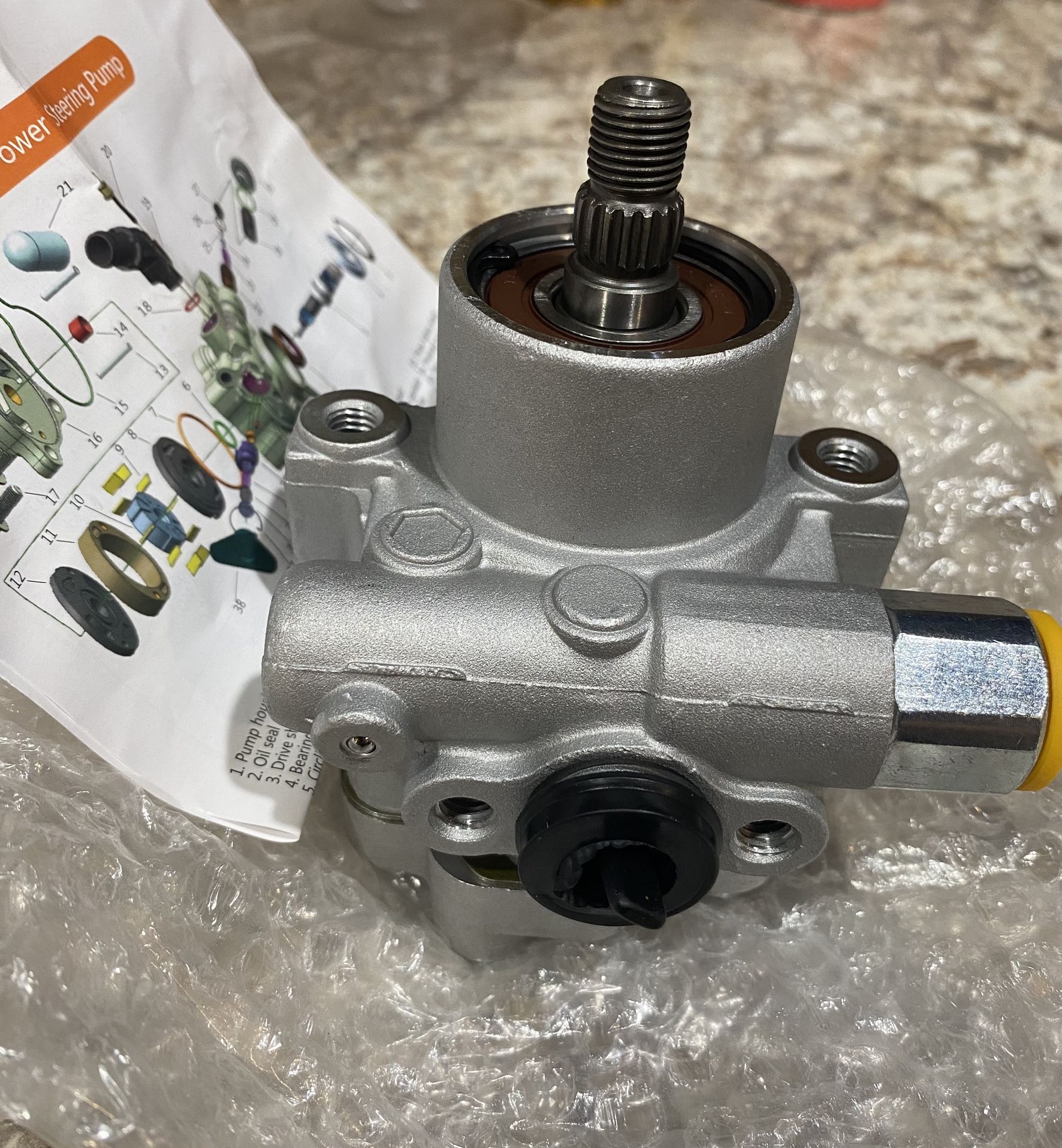 New Nissan Sentra Power Steering Pump 2003-2006 also tie rods