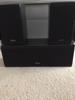 KLH Ht 9930 speakers home theater system 8ohms for Sale in