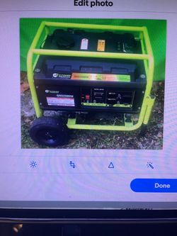 Genetator dual fuel never used 5250w