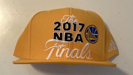 2017 Golden State Warriors Western Conference Final Champion Hat yellow Snapback (NEW)