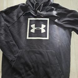 Men's Armour Sweatshirt Hoodie Med 