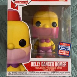 Funko Pop Belly Dancer Homer Virtual Funkon