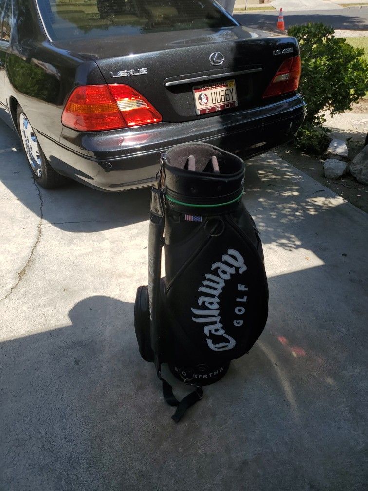 Leather Callaway Golf Bag