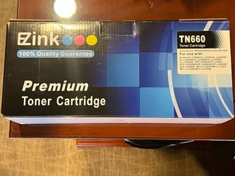 NIB TN660 black ink toner cartridge