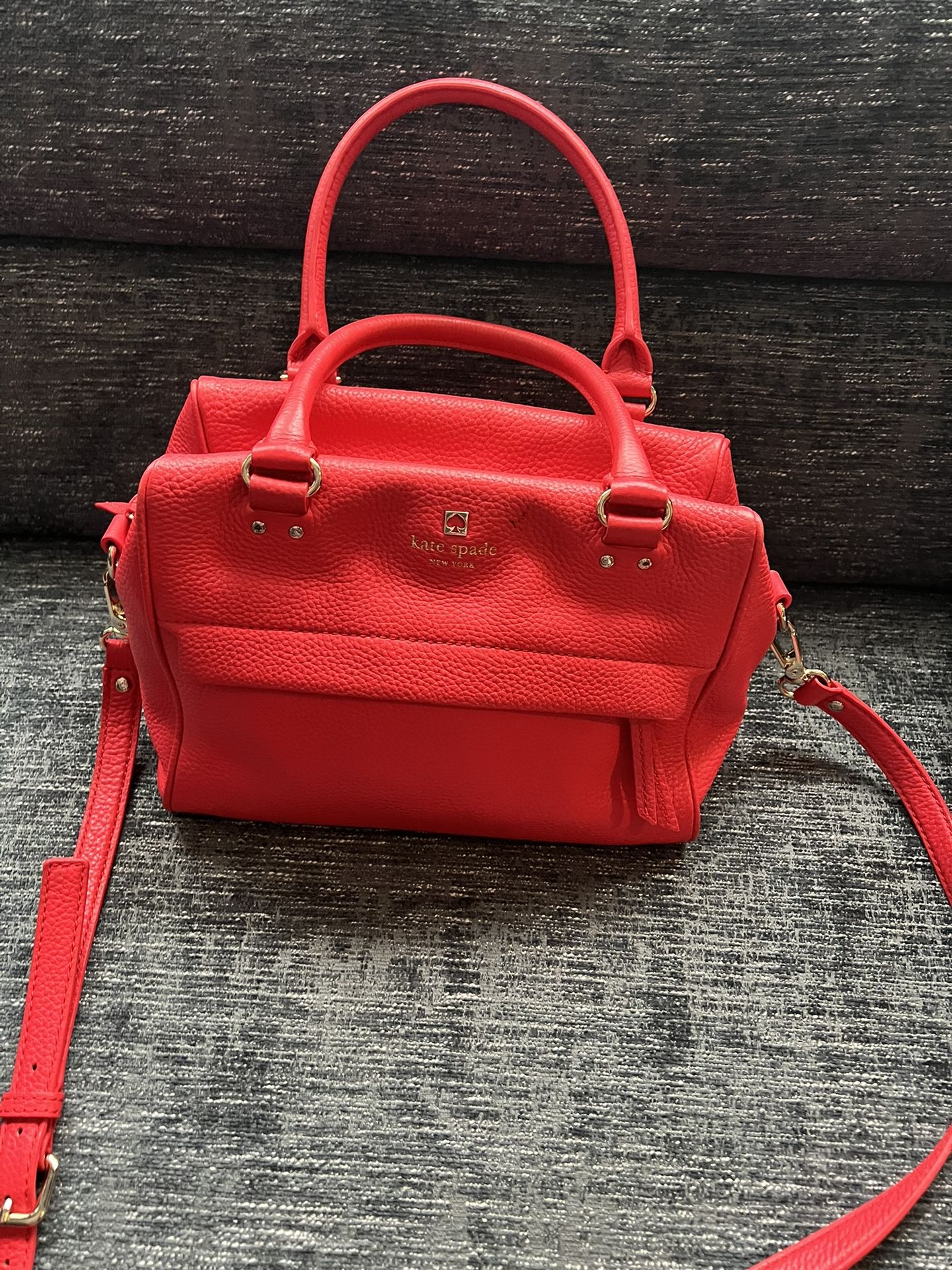 Kate spade Red Leather Shoulder Bag