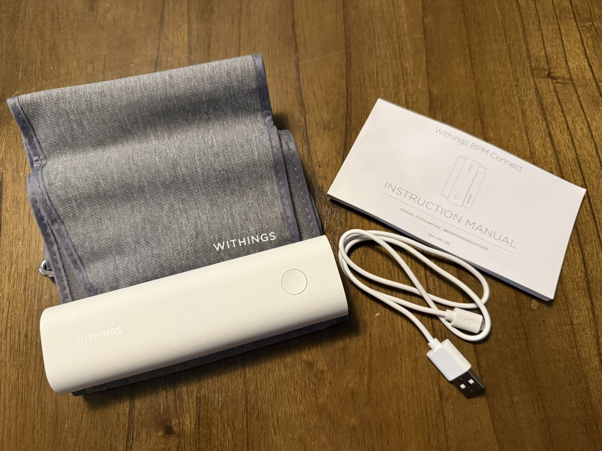 Blood Pressure Monitor – Lightly Used, Like New! 🔥