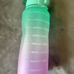 64 Oz Motivational Water Bottles