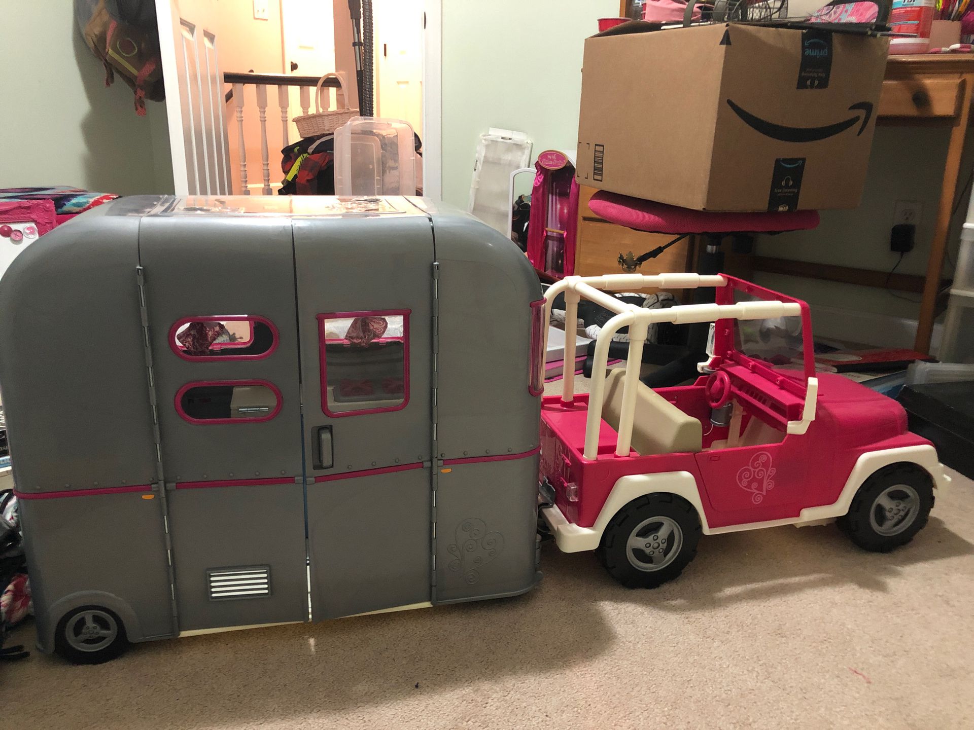 Our Generation Doll Camper (American Girl style)