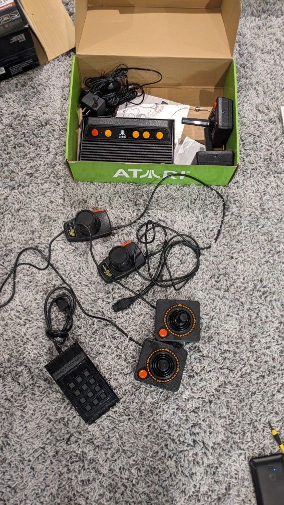 Atari Flashback WITH vintage peripherals
