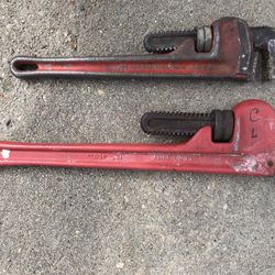 14” and 18” Pipe Wrenches