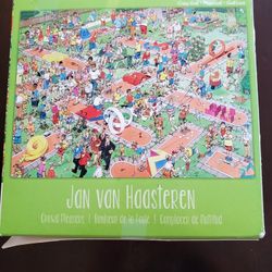 Funny 1000 Piece Puzzle- Crowd Pleasers Jan Van Haasteren