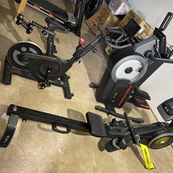 Exercise Equipment,  Máquinas De Ejercicio: Treadmill-Elíptica-Rower-Exercise Bike 