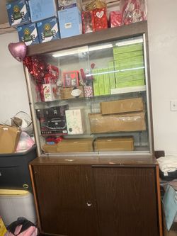 High-Capacity Storage Cabinet with light
