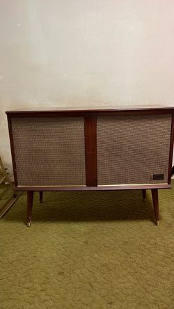 Mid-Century Modern Record Player