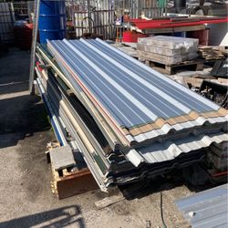 Metal roofing 10 ft long 3 foot wide $30 a sheet