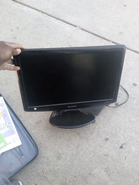 Sharp 19" TV W/ Antenna