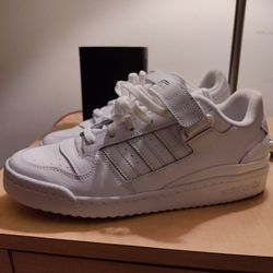 NEW ✨ ADIDAS Forum Low White Sneakers Men Size 9.5
