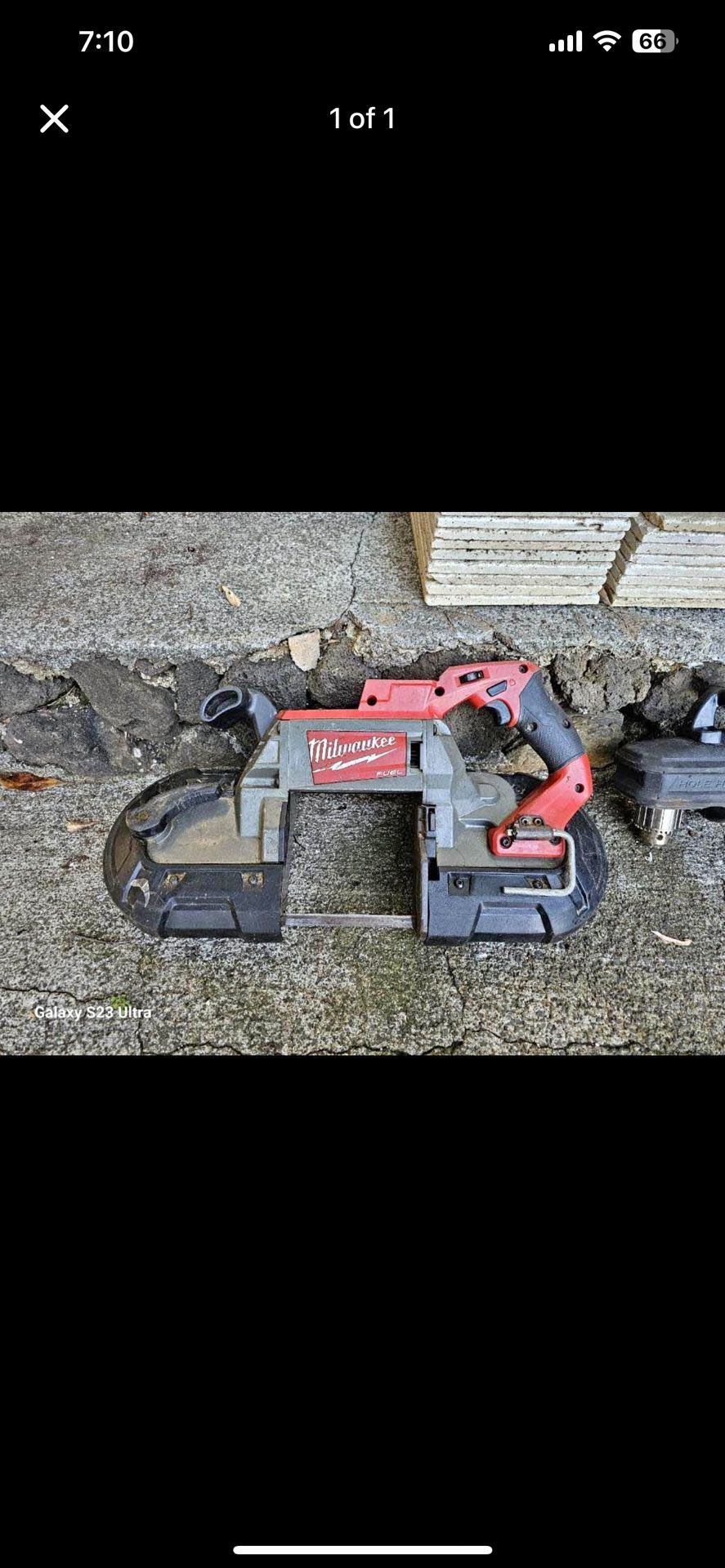 Milwaukee M18 Deep Cutt Bandsaw