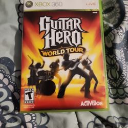 Xbox 360 Guitar Hero World Tour CIB Game