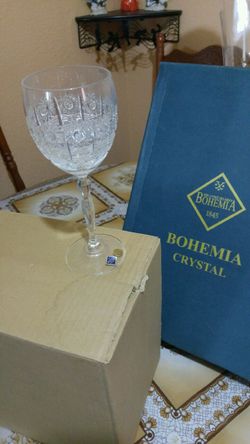 Crystal glassware